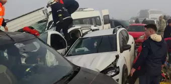 Van’da 30 aracın karıştığı zincirleme trafik kazası: 1 ölü, 51 yaralı